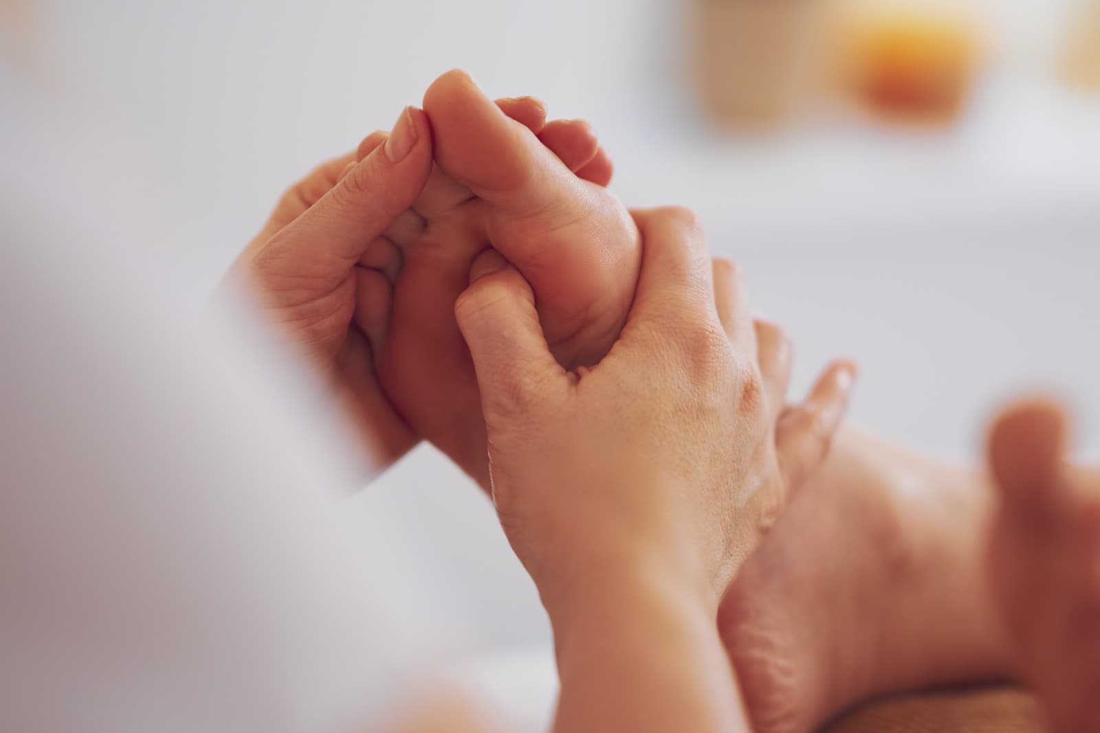 Séance de réflexologie plantaire